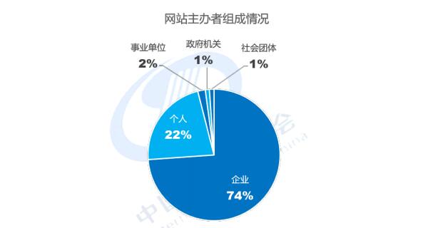 \"我國網(wǎng)站主辦者組成情況\"